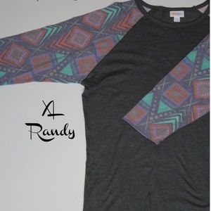 NWT XLarge LuLaRoe Randy Shirt